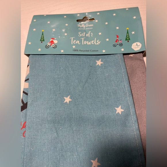 Milly Green Tea Towels - Picture 3 of 6